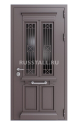 Металлическая дверь в коттедж RS3 - Изображение