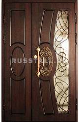 Термодверь для коттеджа RS97 - Изображение