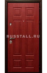 Металлическая уличная дверь в дом RS11 - Изображение